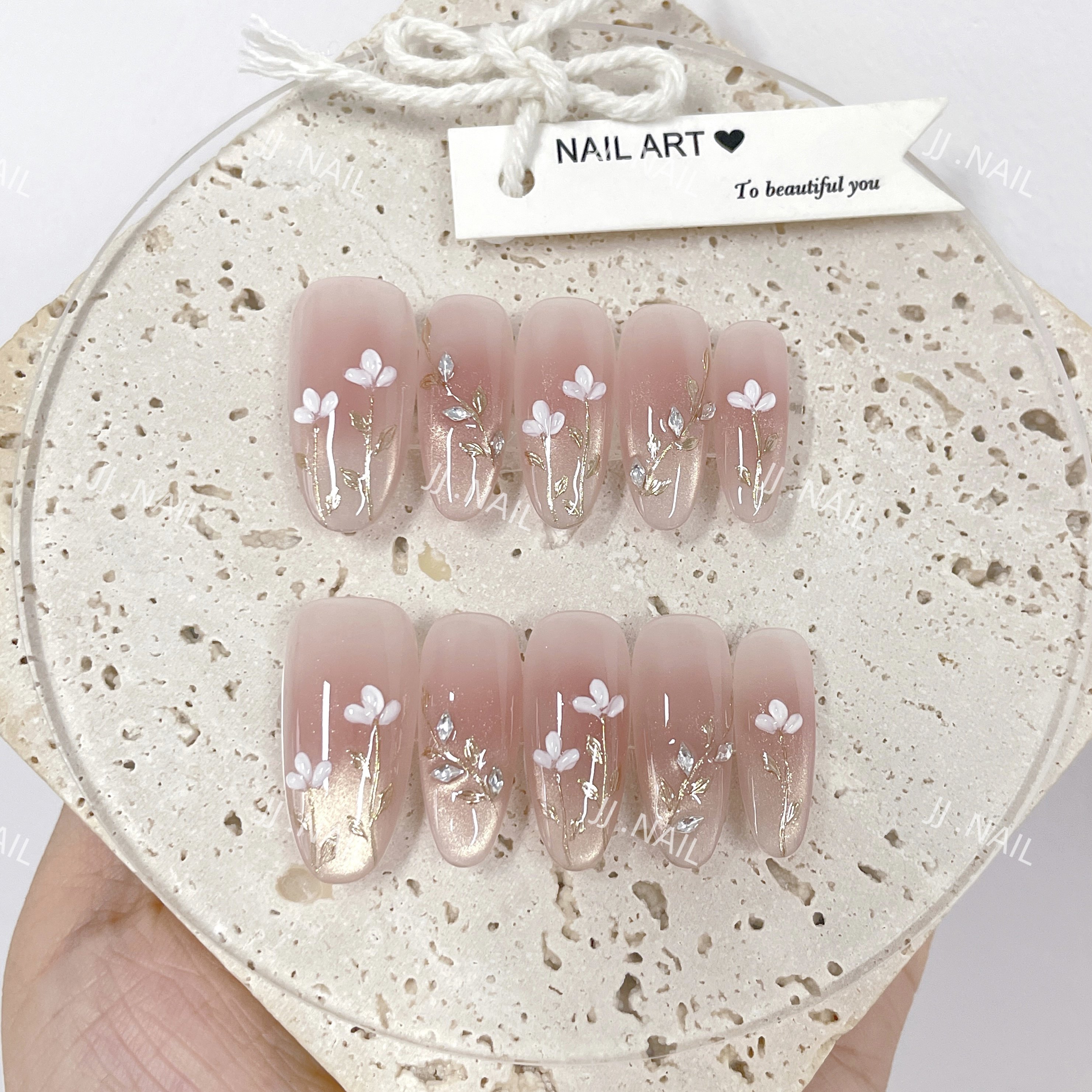 【宫廷郁香】纯手工穿戴甲美甲,彩妆/香水/美妆工具,穿戴甲/甲片,淘宝优惠券,粉丝福利购,淘宝优惠卷