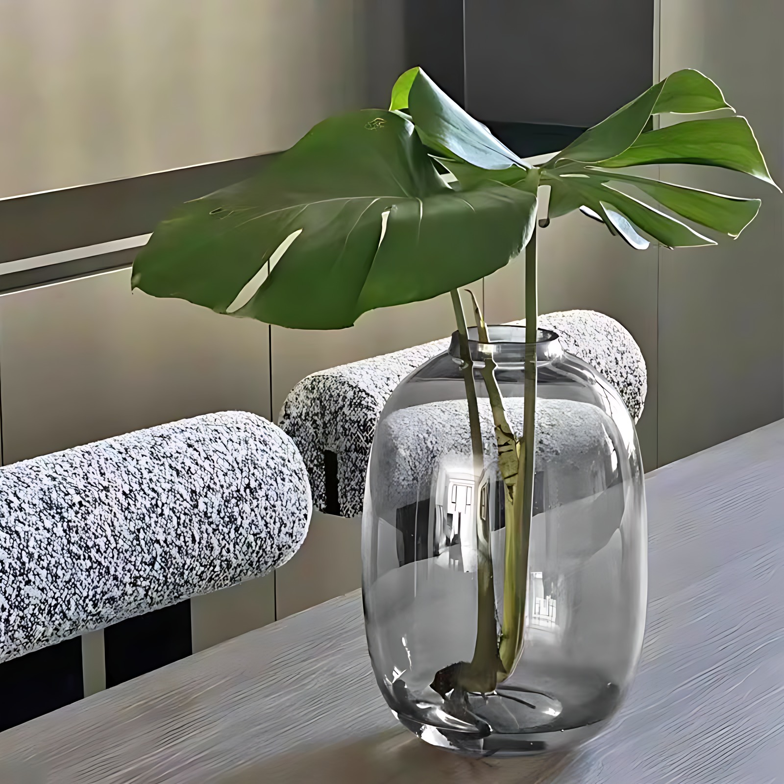 大口径玻璃花瓶绿植水培器皿