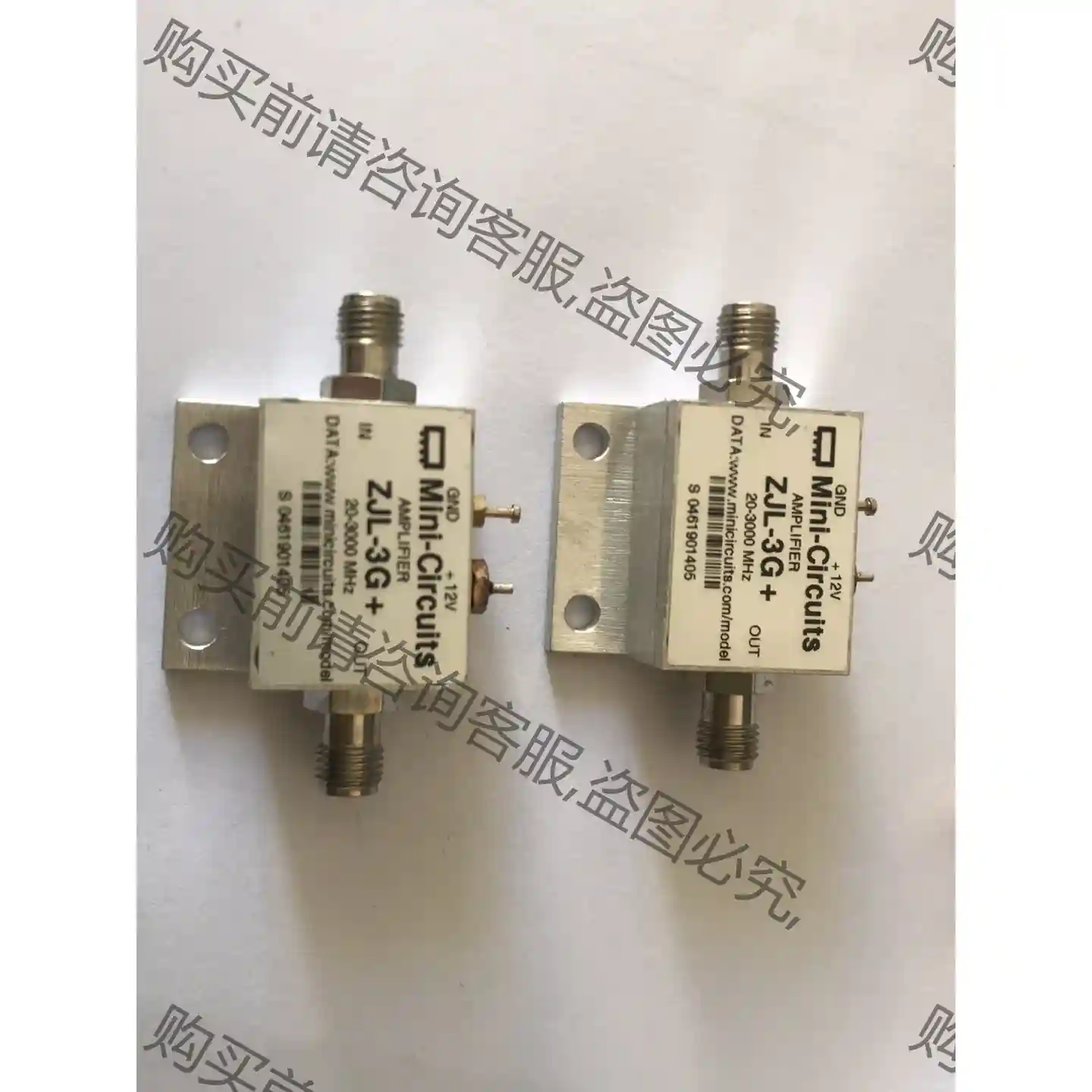 ZJL-3G+射频放大器Mini-Circuits公司原装产 先议价 拆机货包好