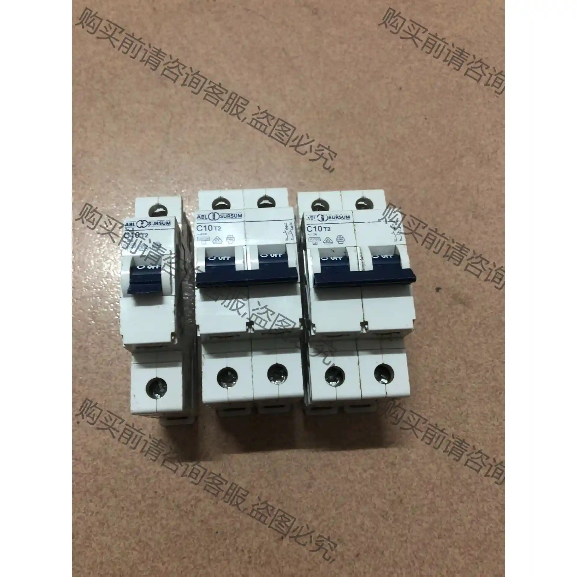 ABL1PC10A、2PC10T2空开断路器。lP10A一个 先议价 拆机货包好
