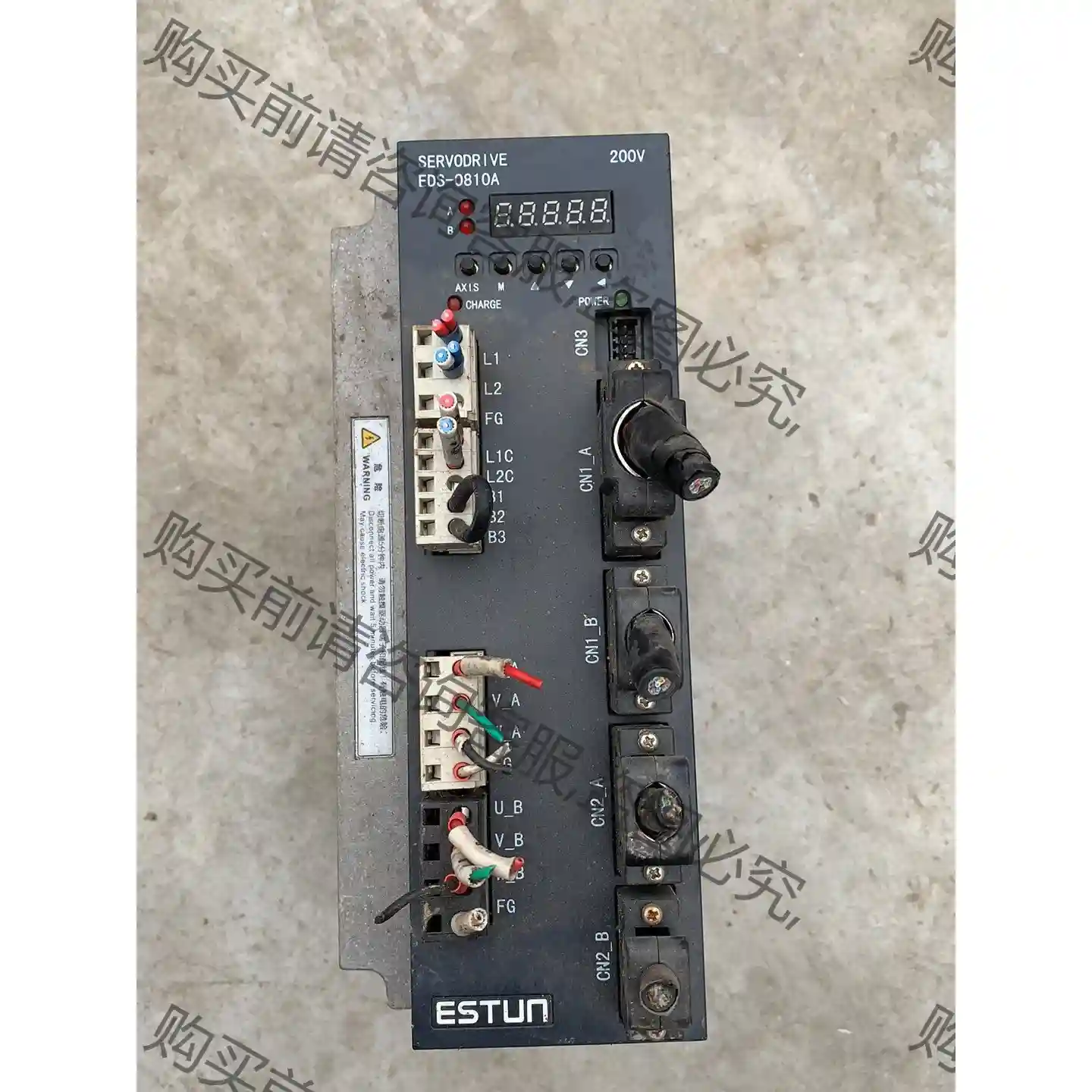 埃斯顿伺服驱动器ESTUN EDS-0810APC 先议价 拆机货包好