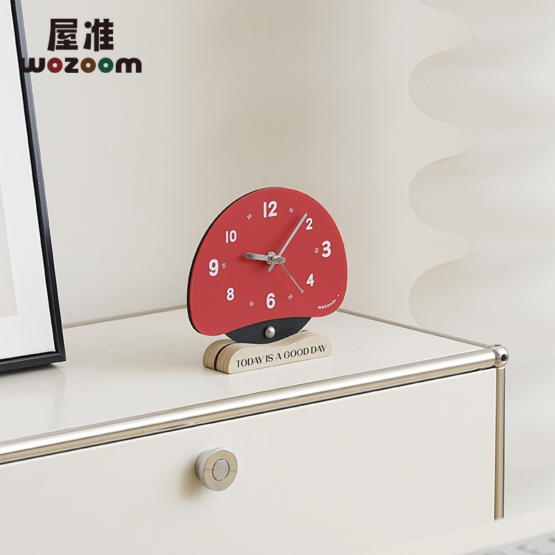 玄关摆台式时钟装饰摆件