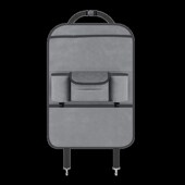 沃尔沃XC60XC90XC40汽车椅背收纳袋后排小桌板置物架.车载垃圾桶