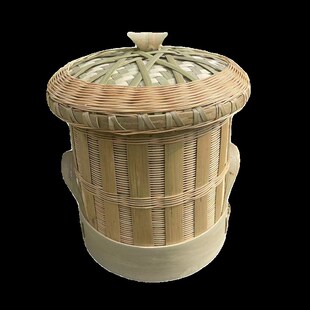 竹桶甑子家用老式竹制甑子煮饭木桶蒸饭竹子蒸饭桶手工.编织竹制