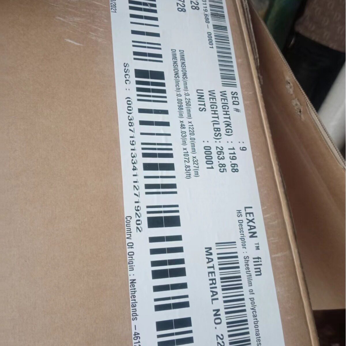 工厂热销白色PC扩散膜 LED灯箱扩散膜 灯具扩散膜
