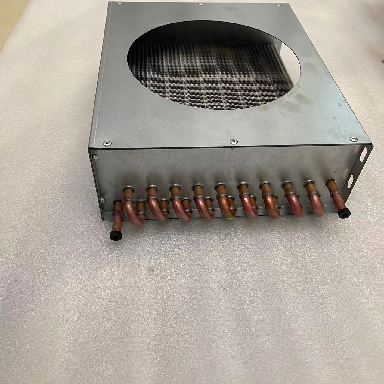 冷库鱼缸风冷水冷翅片式冷凝器