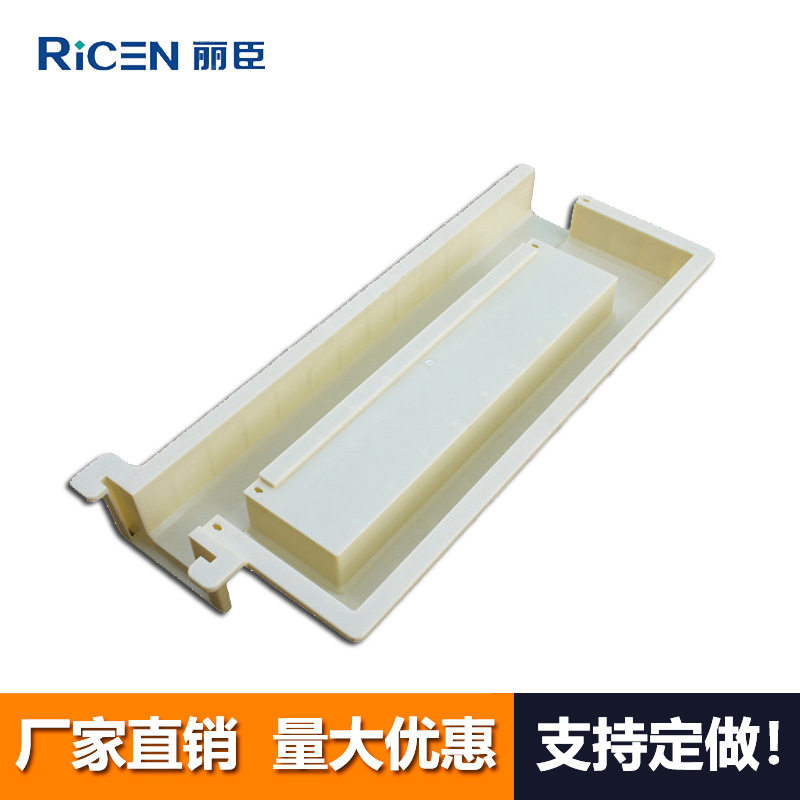 配94型伸缩缝带立柱栏片右边塑模 水泥桥护栏塑料模具
