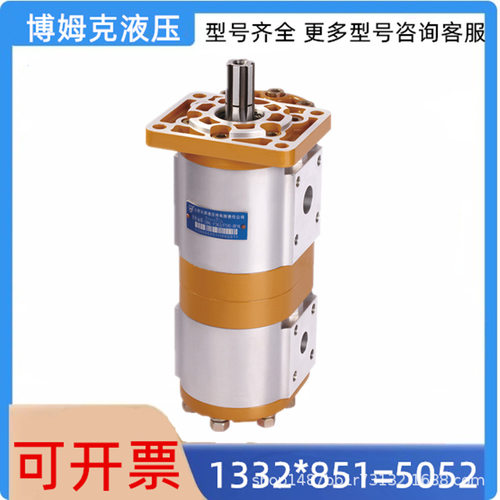 合肥长源双联齿轮泵环卫车用