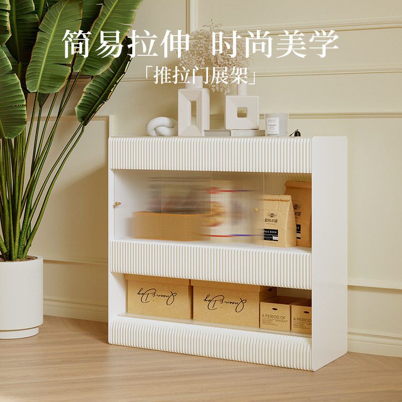 家商两用多层推拉门展示架