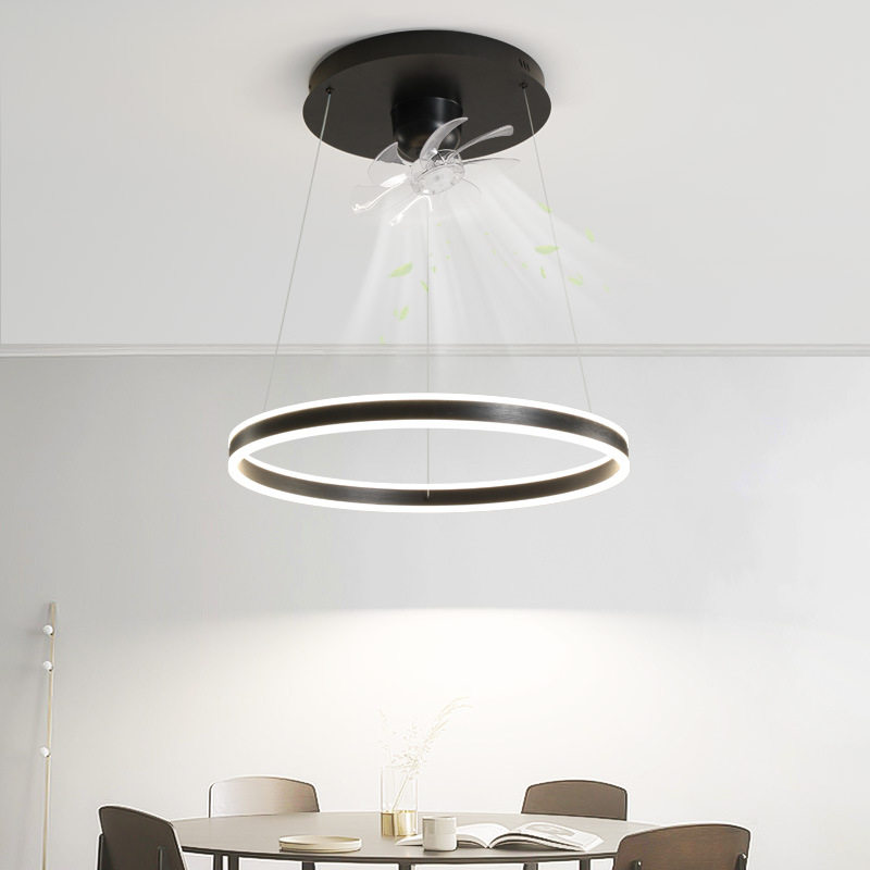 摇头风扇灯2026新款北欧极简