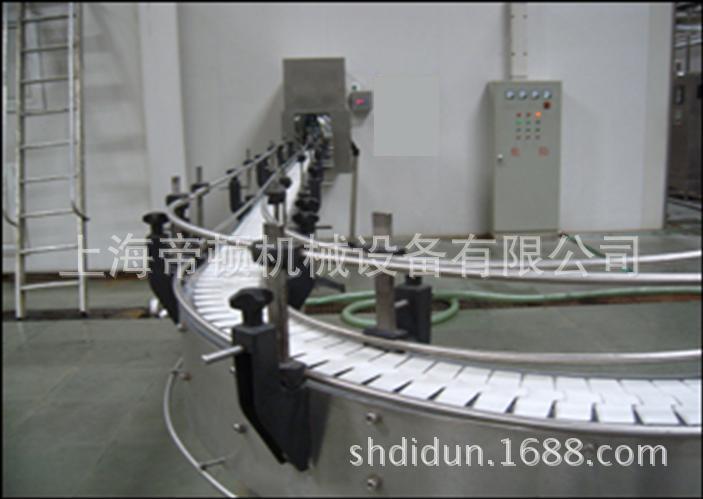 塑钢板链转弯输送机实用易维护