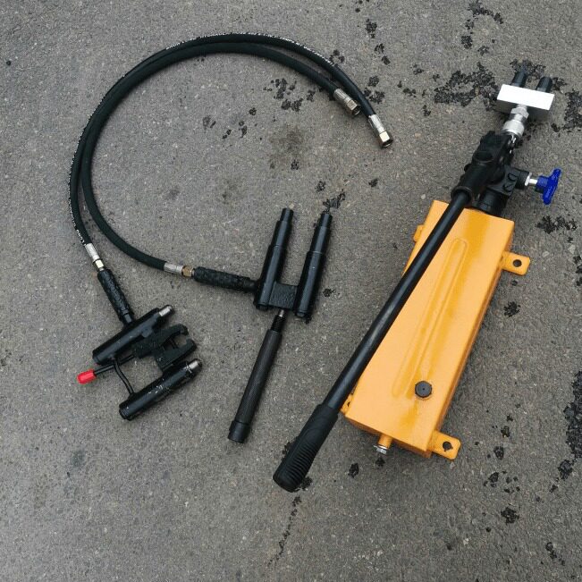 YBX-1道岔滑床台板液压拔销器