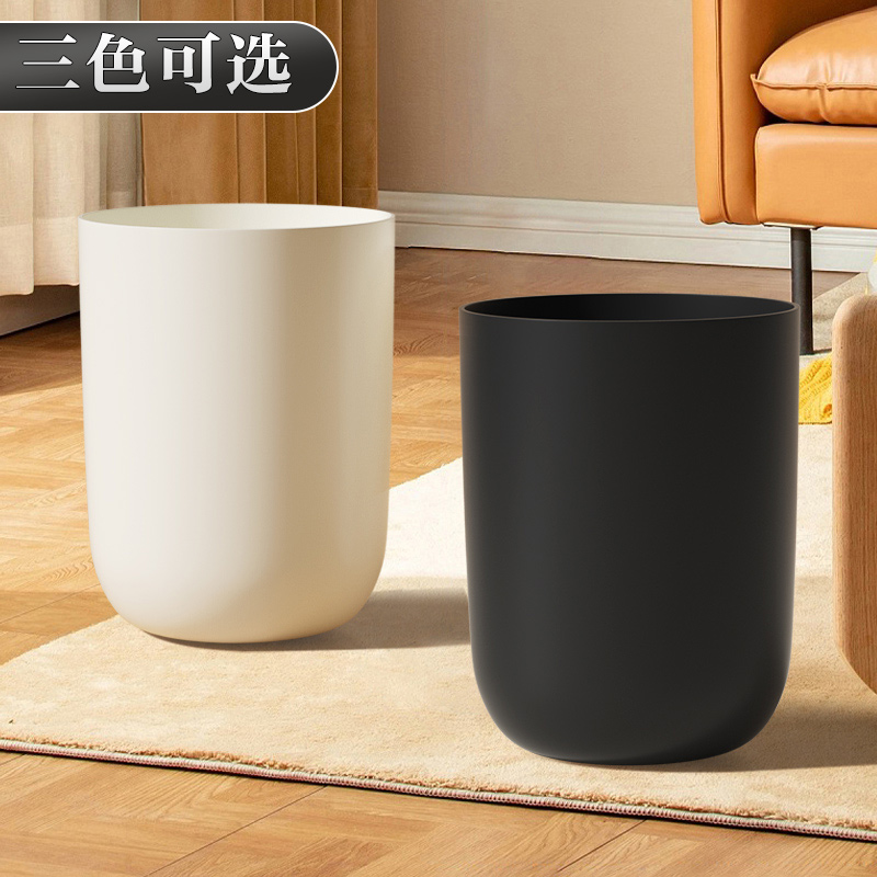 【天猫U选】加厚PP垃圾桶日式风