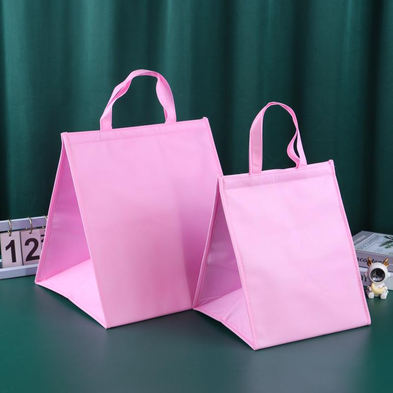 魔术贴手提奶茶保温袋蛋糕外卖保温袋子海鲜冷藏保温包冷包