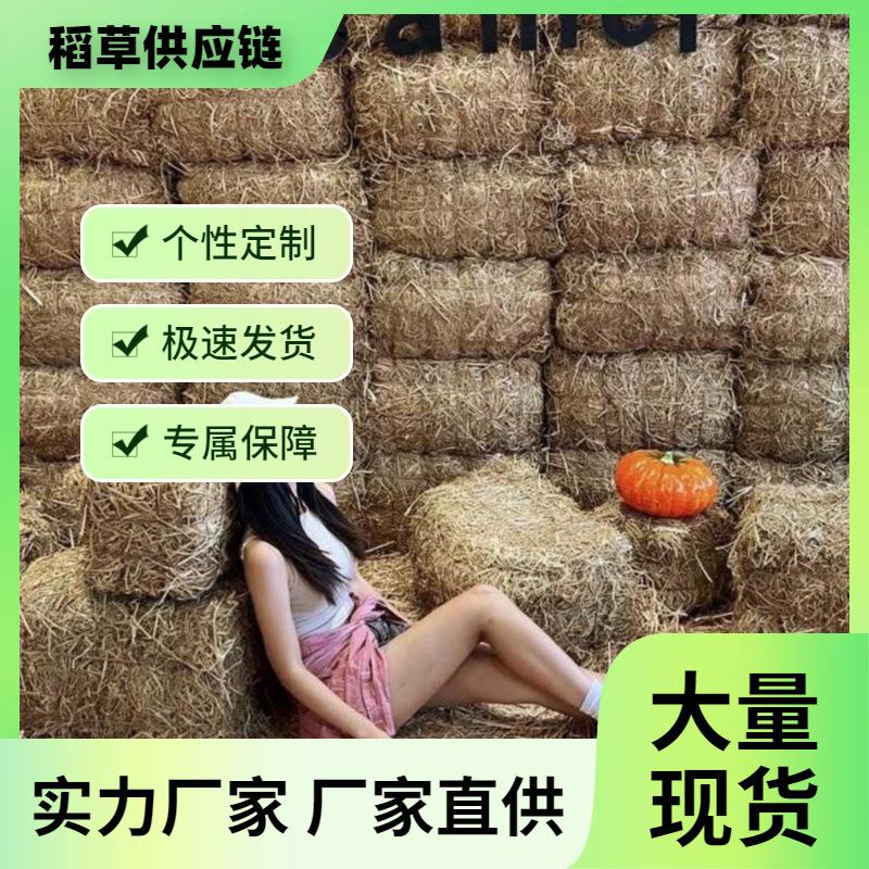 草垛干稻草堆草墩草垛凳子沙发造型露营景点布置干草露营氛围装饰