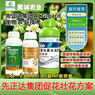 先正达大量元素水溶肥磷钾硼钼叶面肥柑橘大豆催花促花壮花增产肥