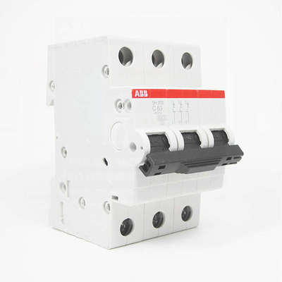 ABB断路器空气开关3P380V微断SH203三相16A20A25A32A40A63A总开关