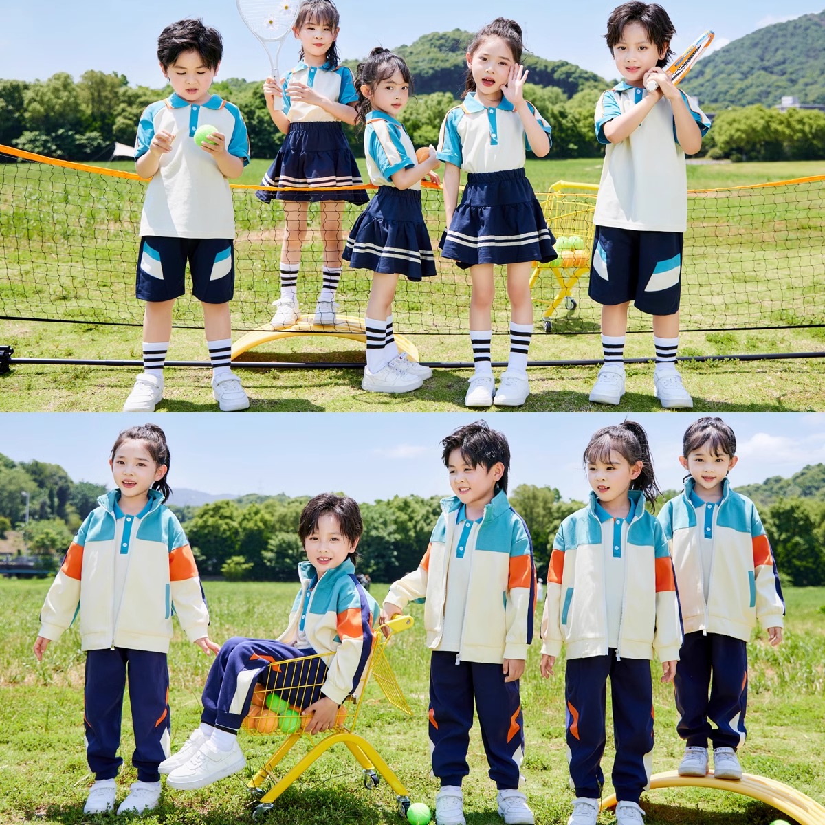 幼儿园园服春秋冬班服小学生套装