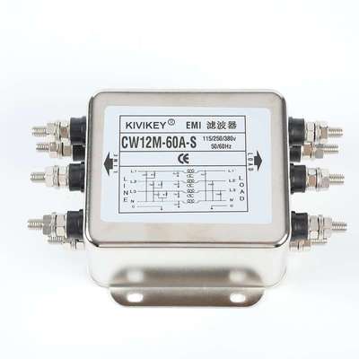 KIVIKEY滤波器380V三相三线CW12M-60A/50A/40A/30A/20A/-S三相四