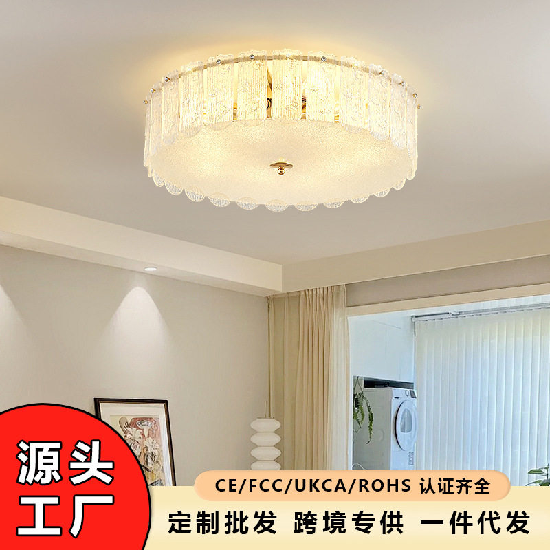 欧式吸顶灯新款水晶灯大厅餐