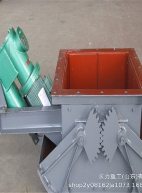 矿用鄂式闸门DEZ700×700放料阀 不锈钢法兰连接厂家现货