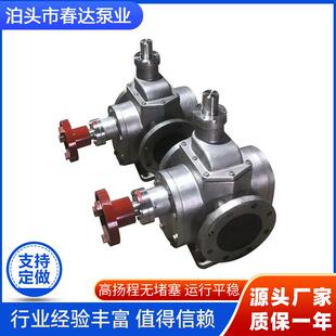 YCB不锈钢圆弧齿轮泵泡沫液润滑油泵液体输送齿轮泵头