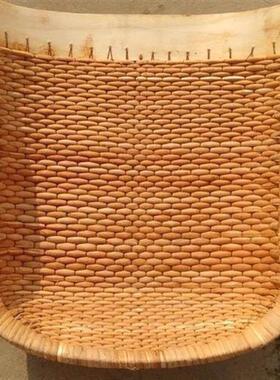 手工簸箕柳编竹编藤编单