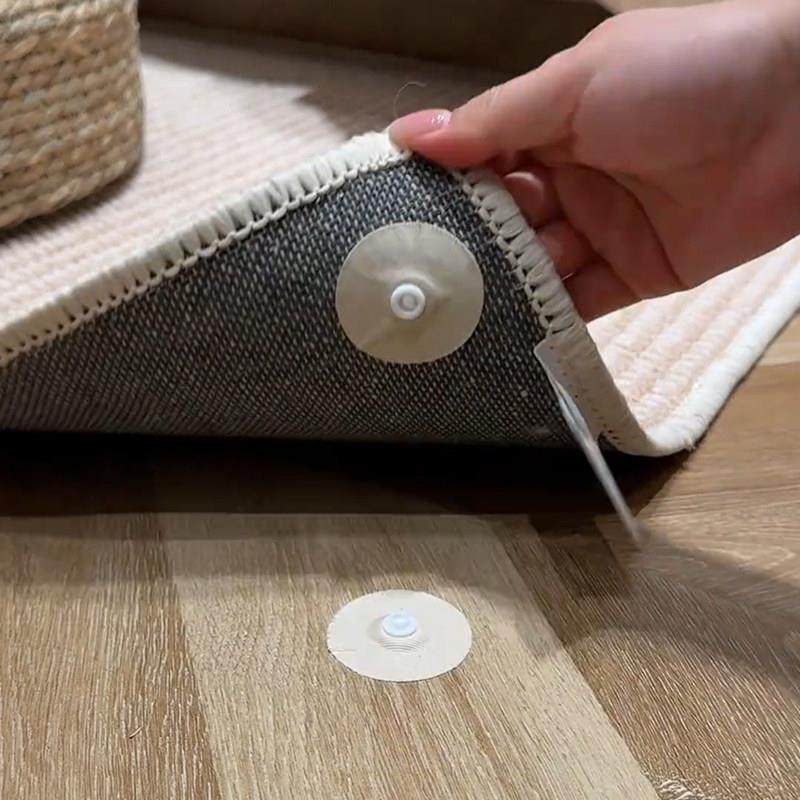 沙发垫桌布地毯防滑固定贴被子固定器新款被罩防跑安全无针防移扣