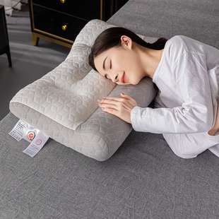 牵引枕护颈椎助睡眠布料不塌陷成人家用 厂家供应升级款 颈肩