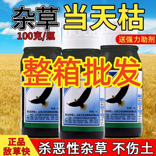 烈日除草剂高浓度老鹰牌敌草快