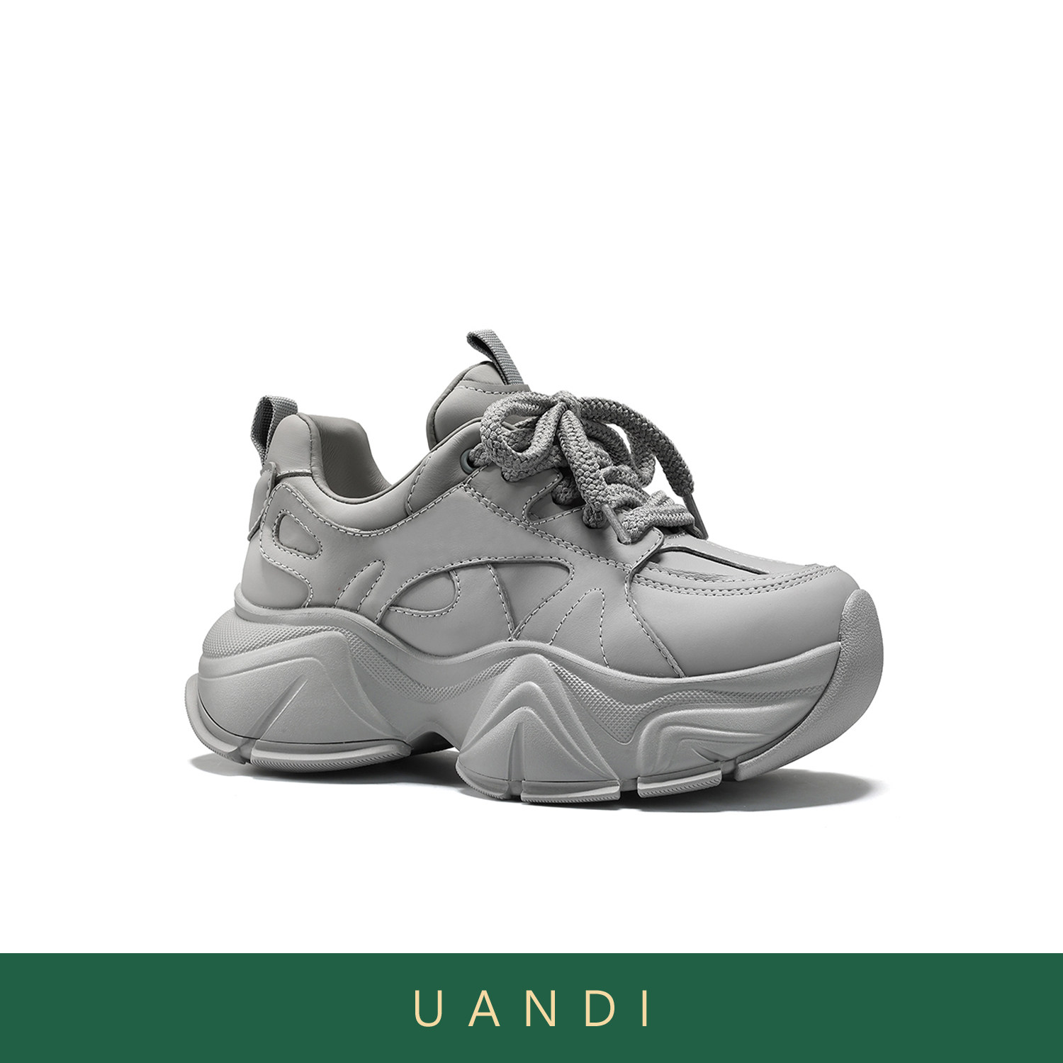 UandI原创小众设计女鞋2025年秋冬新款运动休闲鞋增高厚底老爹鞋,女鞋,老爹鞋,淘宝优惠券,粉丝福利购,淘宝优惠卷