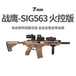 战鹰sig563火控版西格绍尔真人cs冲锋玩具枪三角洲wargame发射器
