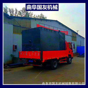 国友 移动式方箱清灰电厂吸灰车 负压150型储灰车箱式喝灰机现货