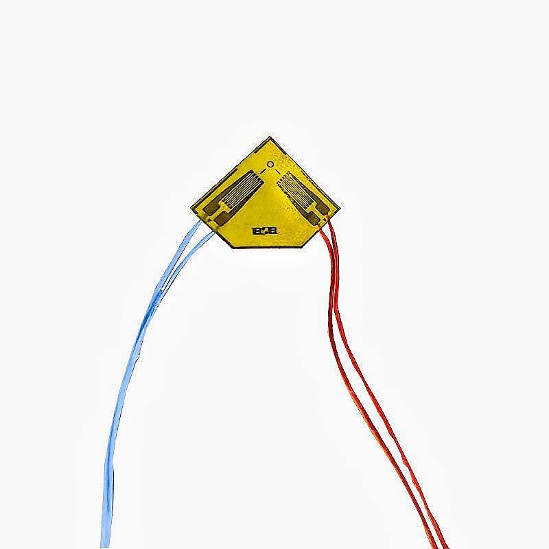 高温应变片 BAB120-3BA电阻应变片 双轴向可耐250度