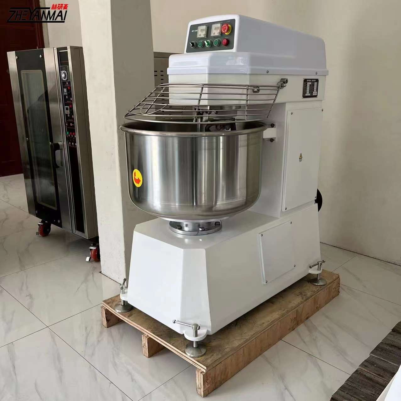 喆研麦立式和面机 120L和面机200L搅面机240L揉面机 flour mixer - 封面