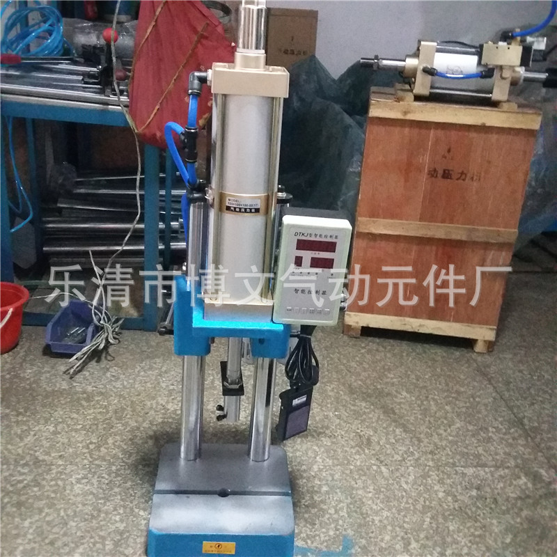双柱1吨气动压床 1000KG公斤气动压力机（压合压紧冲孔）