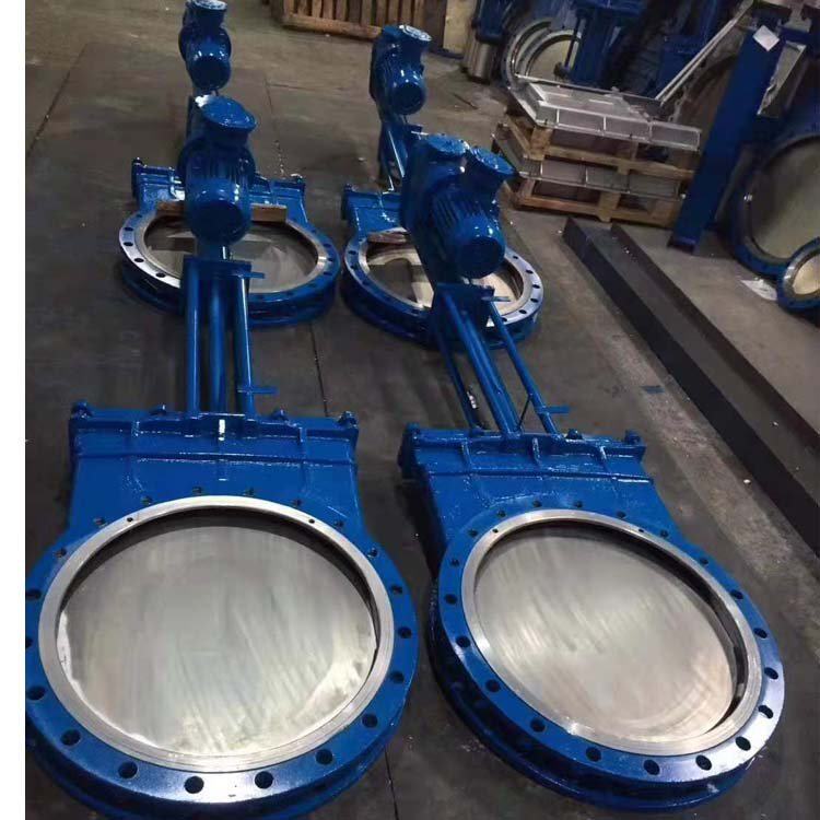 PZ273H-10C电动液动刀型闸阀DN200液压刀型闸阀DN300电液动浆液阀