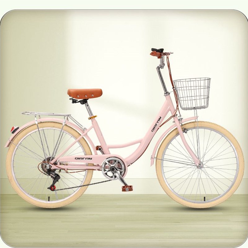 轻便通勤女款淑女复古自行车女士代步单车上班20.22.2Y4寸女大学
