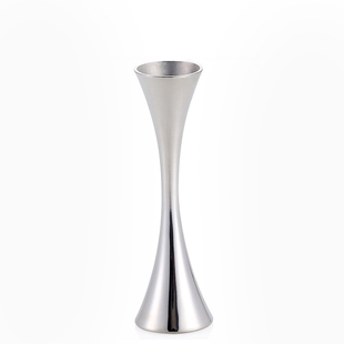 圆口单支花瓶不锈钢花瓶摆件z台面不锈钢花瓶欧式创意腰型花瓶
