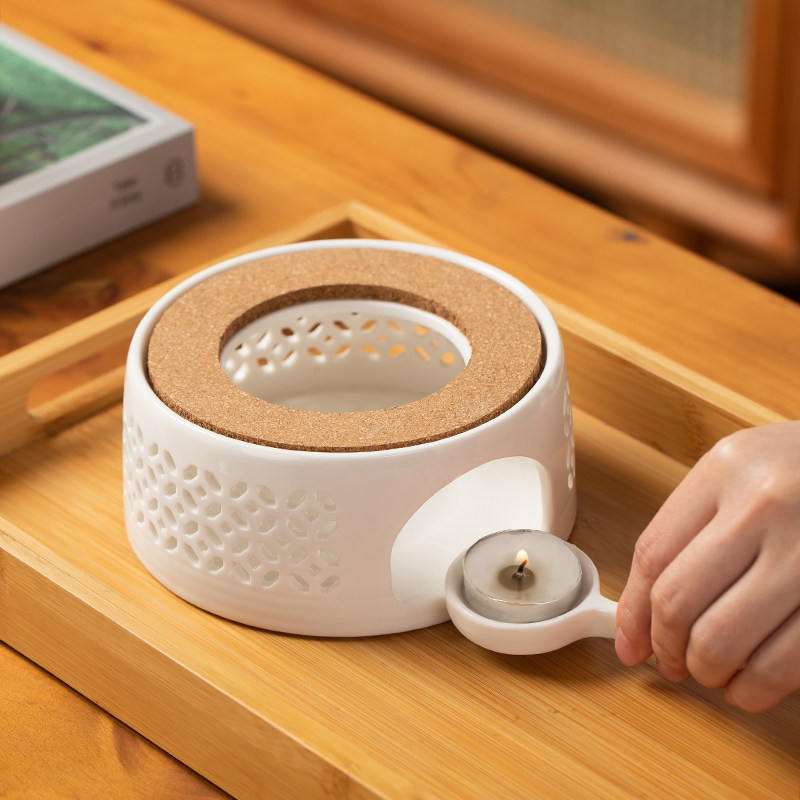 中式蜡烛温茶炉小火m炉陶瓷底座保温炉加热煮茶温茶器餐厅酒店花,餐饮具,煮茶炉,淘宝优惠券,粉丝福利购,淘宝优惠卷