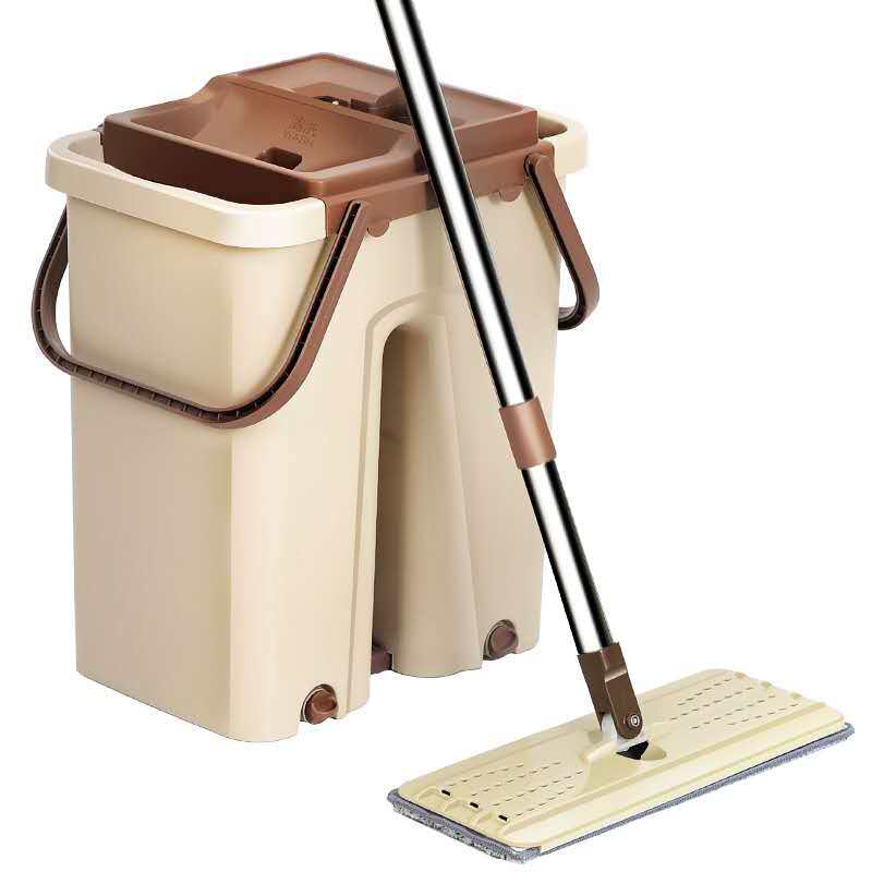 免手洗平板c拖把家用懒人拖地神器一拖净干湿两用刮刮乐拖布桶墩,家庭/个人清洁工具,平板拖把,淘宝优惠券,粉丝福利购,淘宝优惠卷