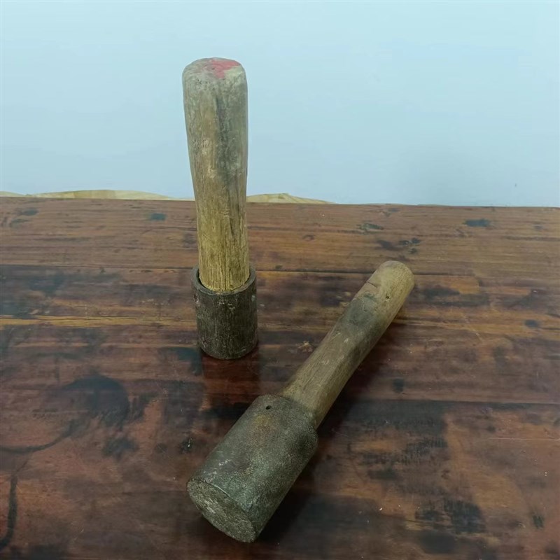 红色收藏文化战争老物件牛皮套训练模具影视道具T复古怀旧纪念摆