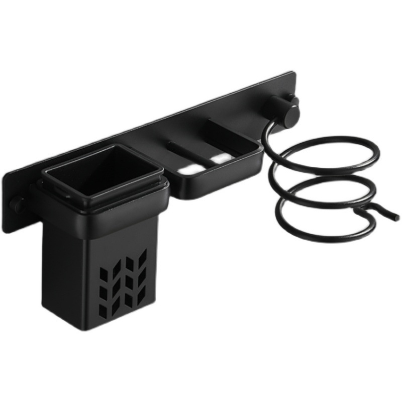 跨境吹风机支架壁挂o浴室卷发棒直发器护发工具架家用电吹风筒架