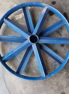 包邮工地手推e车262 1/2劳动车架子车板车斗车钢圈角钢轮毂