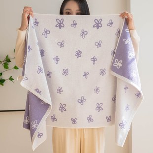 小碎花浴巾女纯棉洗澡毛巾全棉裹巾家用柔软吸Z水可爱新款