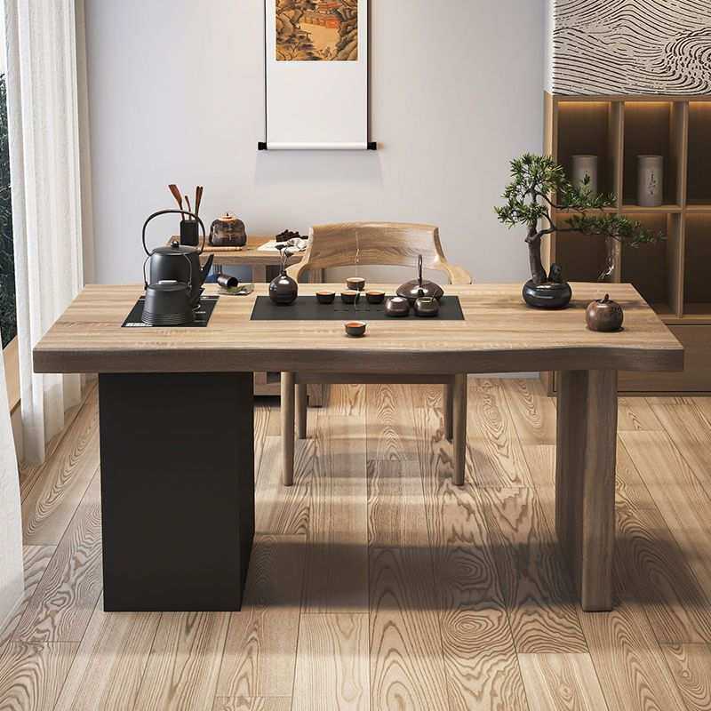 阳台茶桌椅组合新中式茶台小户型实木功夫泡茶桌现代简约原木茶几,机械设备,其他机械设备,淘宝优惠券,粉丝福利购,淘宝优惠卷