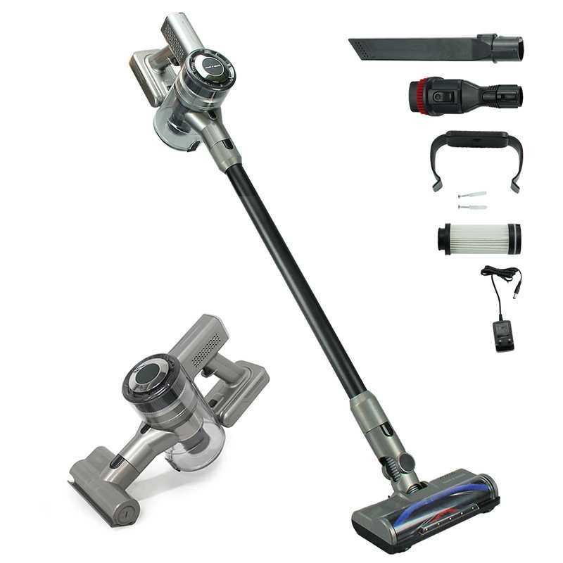 外贸跨境无线充电吸尘器家用多功能大吸力除螨仪手持式可拆换电池