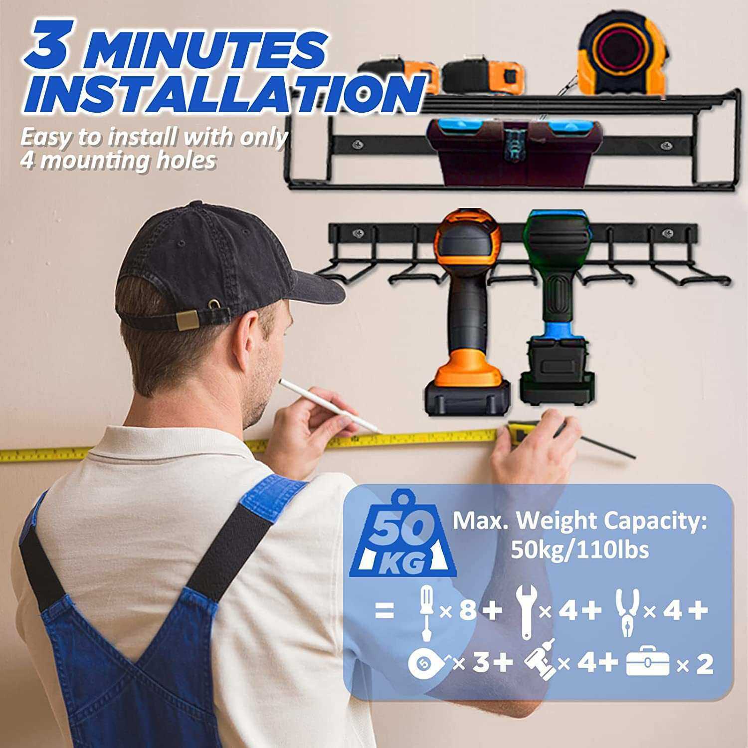 欧美热销简易风铁艺手电钻收纳壁挂式工具储物架螺丝刀扳手置物架,农机/农具/农膜,其它农用工具,淘宝优惠券,粉丝福利购,淘宝优惠卷