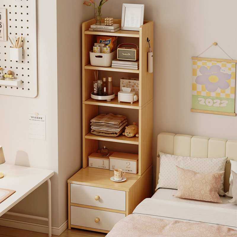 儿童床边柜床头柜书架一体置物架靠墙落地卧室儿童房白色斗柜矮柜,机械设备,其他机械设备,淘宝优惠券,粉丝福利购,淘宝优惠卷