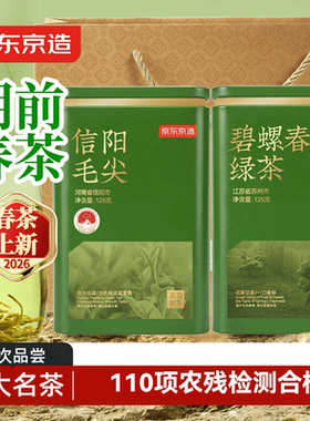 京东京造明前新茶碧螺春礼盒